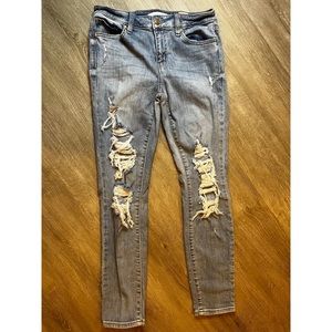 COPY - Eunina Light Wash Mid Rise Skinny Jeans